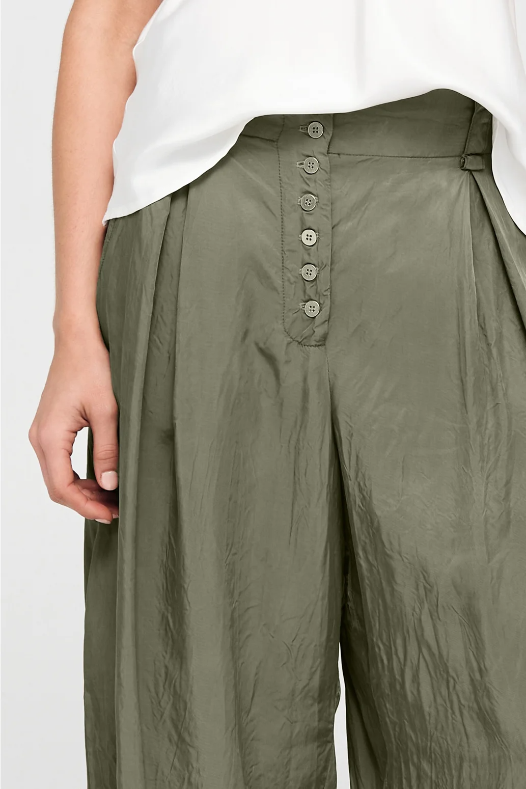 Taylor Washed Edifice Pant - Moss Green