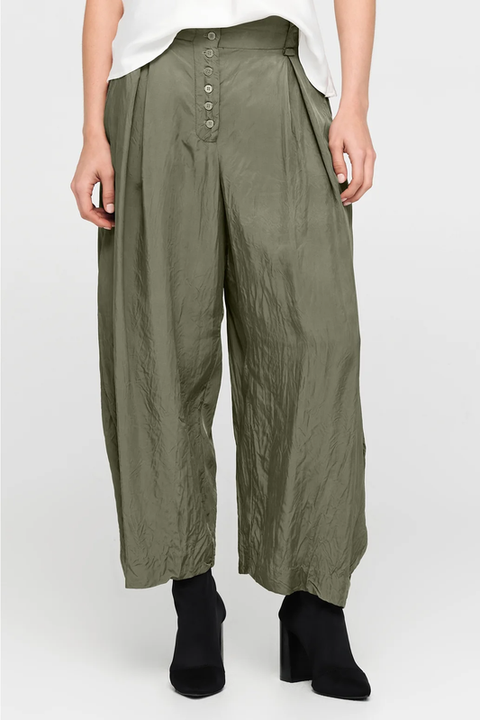 Taylor Washed Edifice Pant - Moss Green