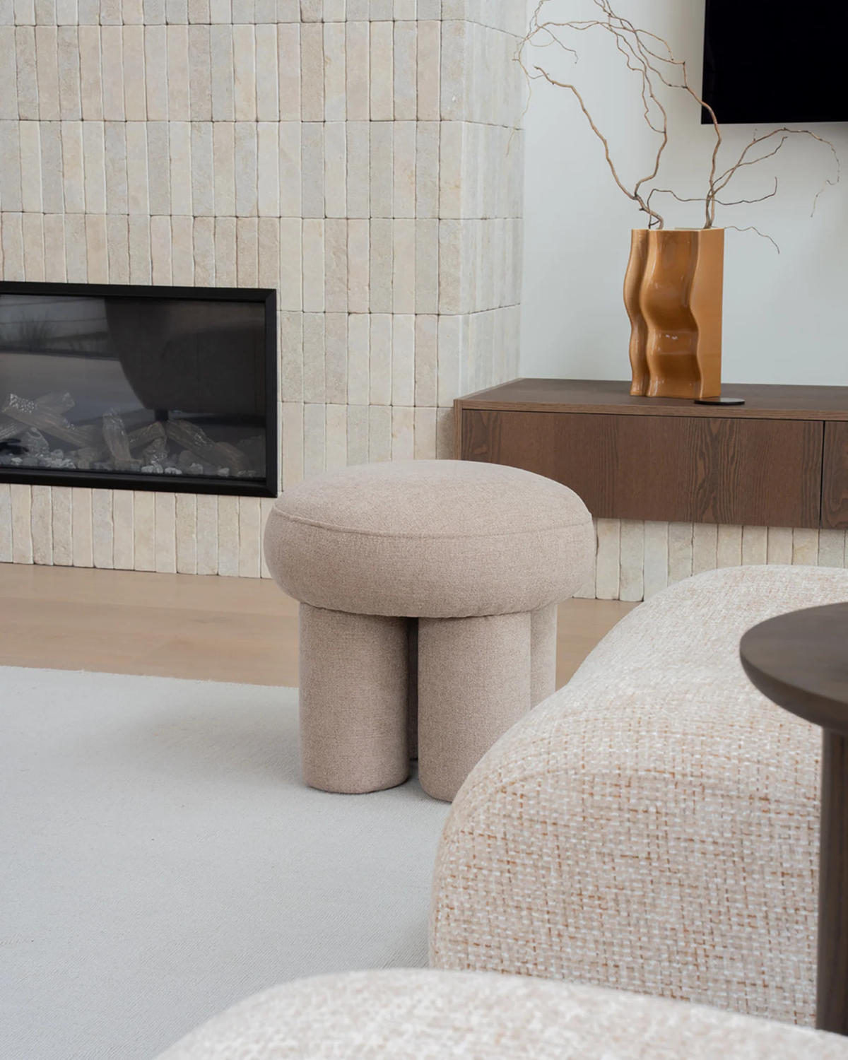 Ned Lume Stool - Camel