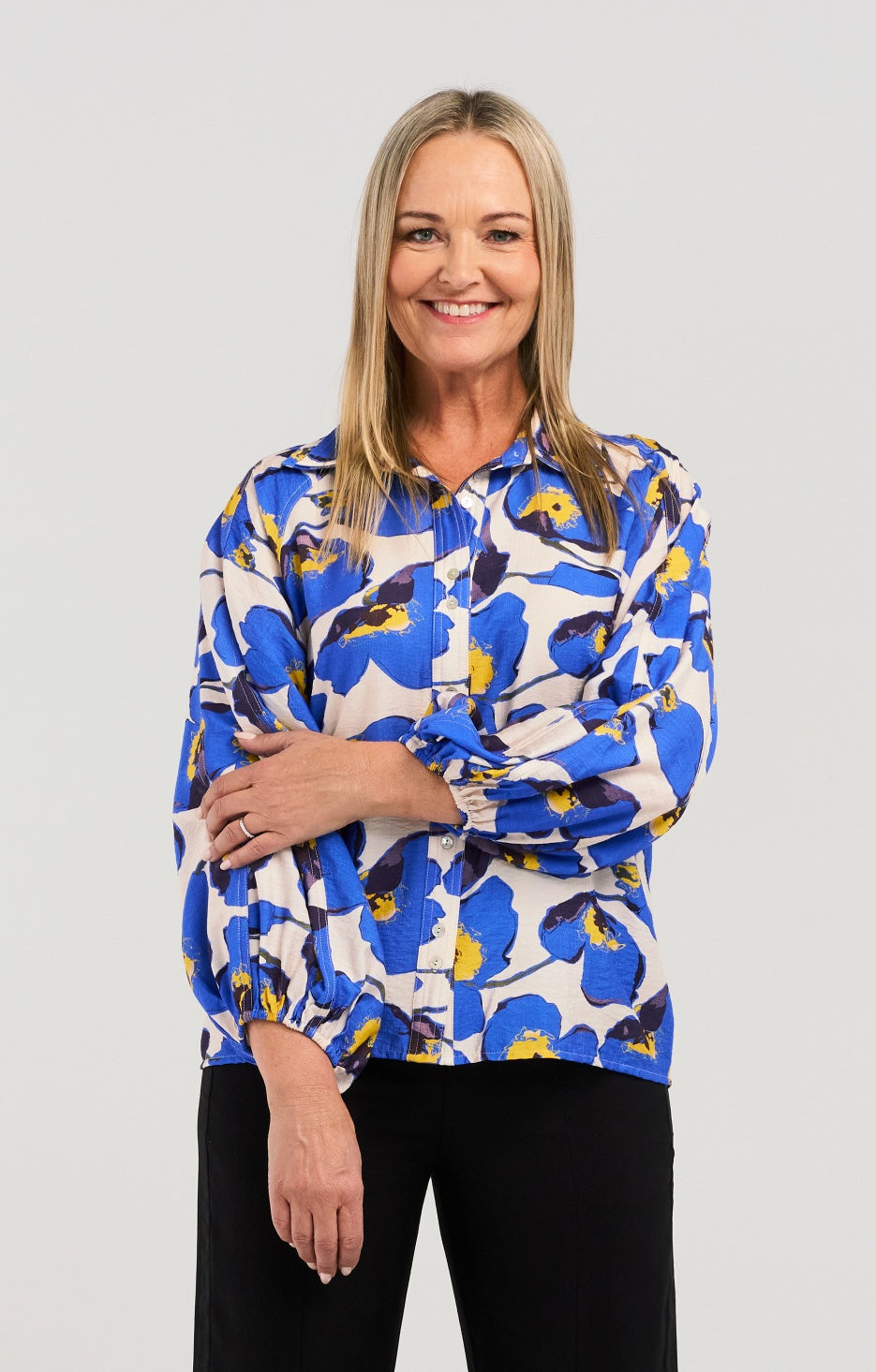 Zafina Marigold Shirt - Primrose