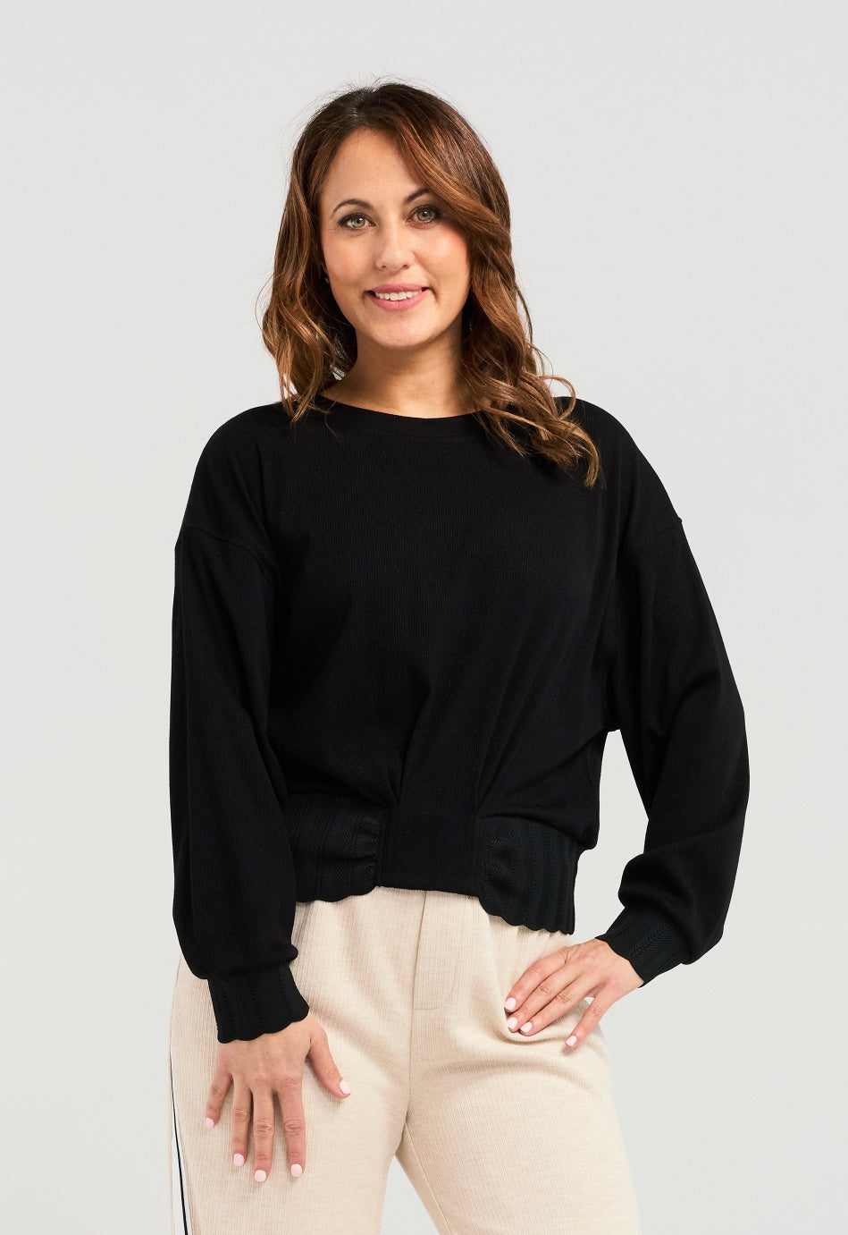 Zafina Zeno Top - Black