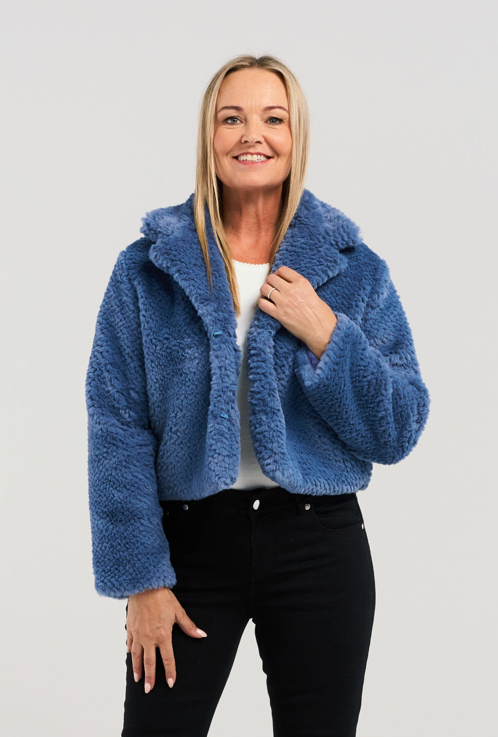 Zafina Luna Jacket - Blue