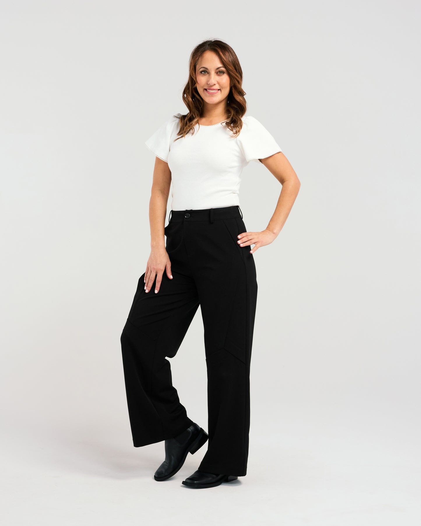 Zafina Esme Pant - Black