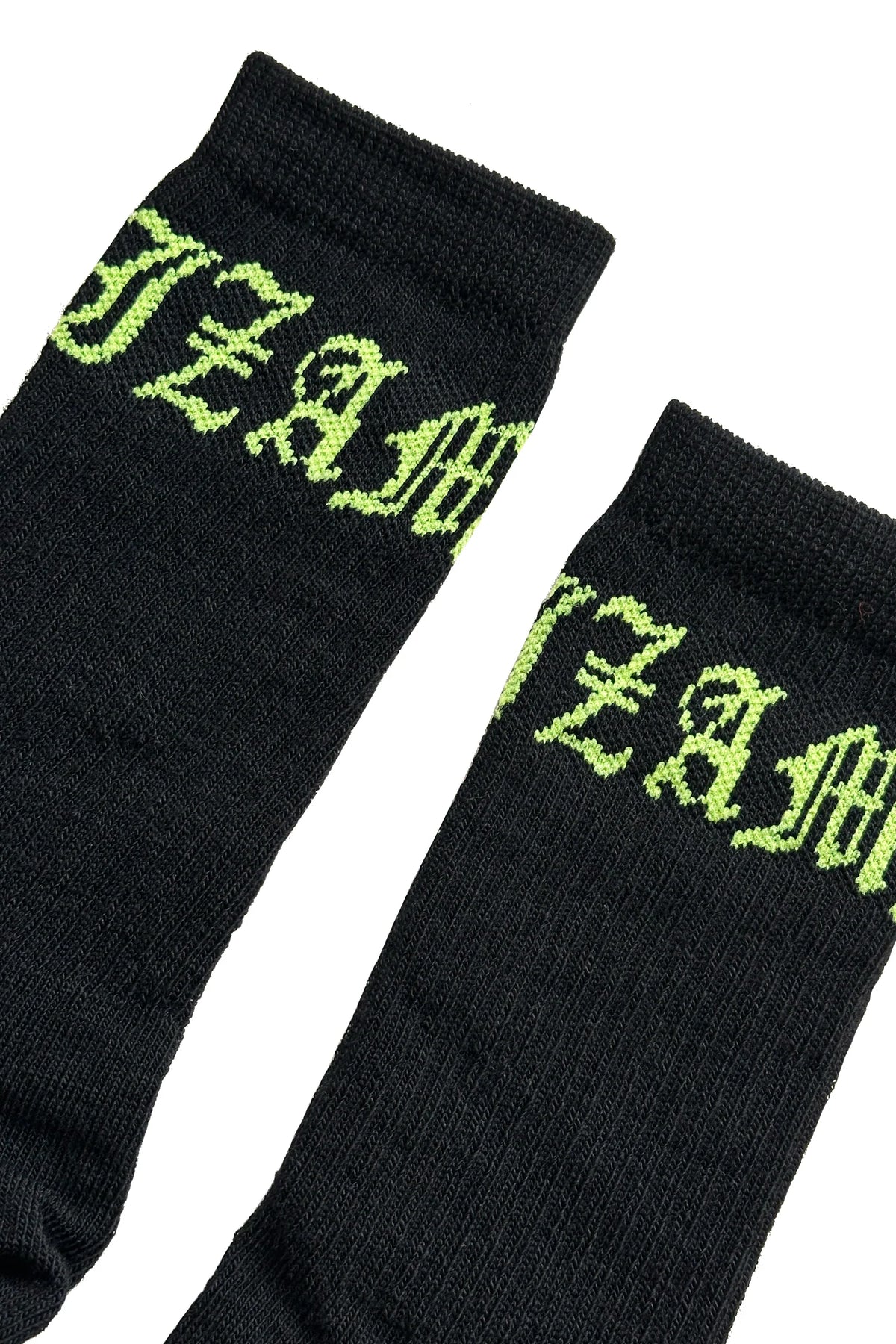 Zambesi Gothix Sox - Lemongrass on Black