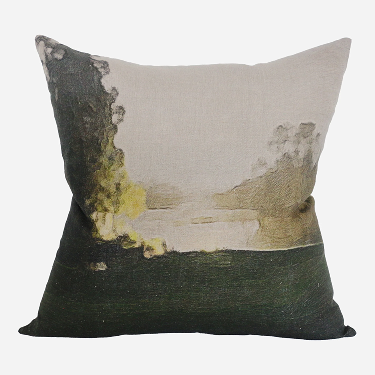 CC Interiors Huka Riverside Linen Cushion 50x50
