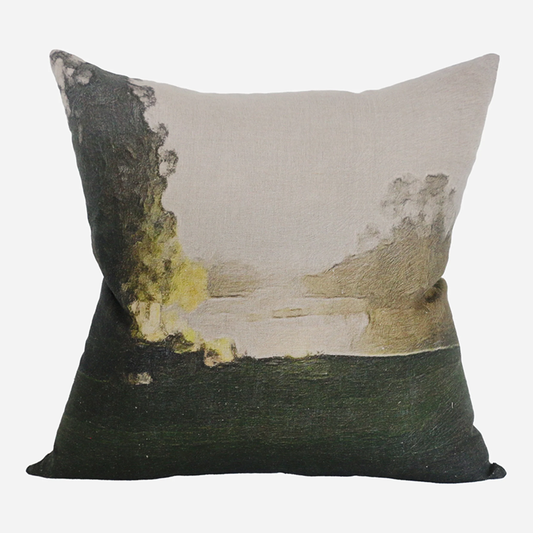 CC Interiors Huka Riverside Linen Cushion 50x50