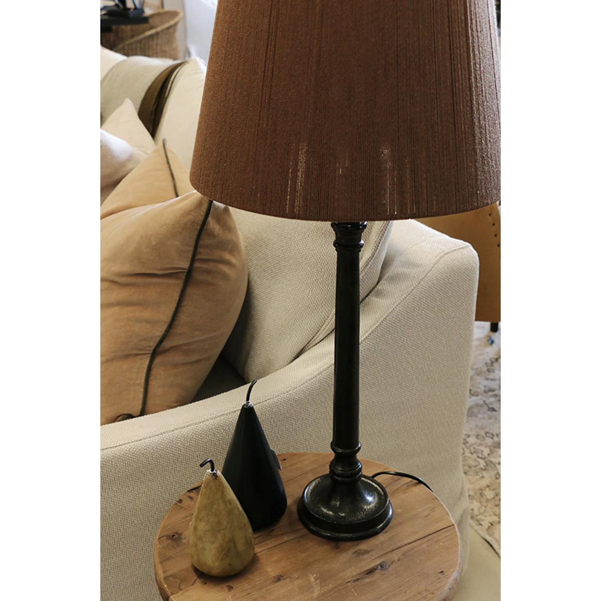 CC Interiors Petite Lamp Base - Slate Finish
