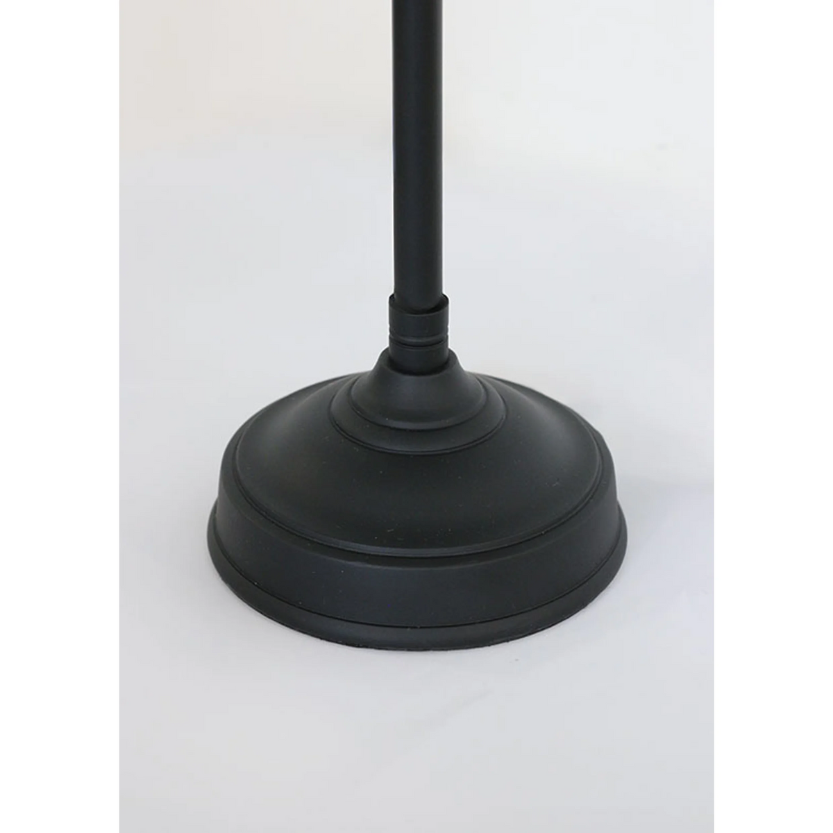CC Interiors Parisian Style Candle Lamp Base - Matt Black