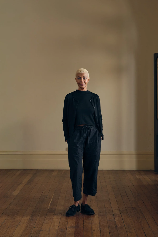 Meg by Design Bellamy Pant Paper Cotton - Black