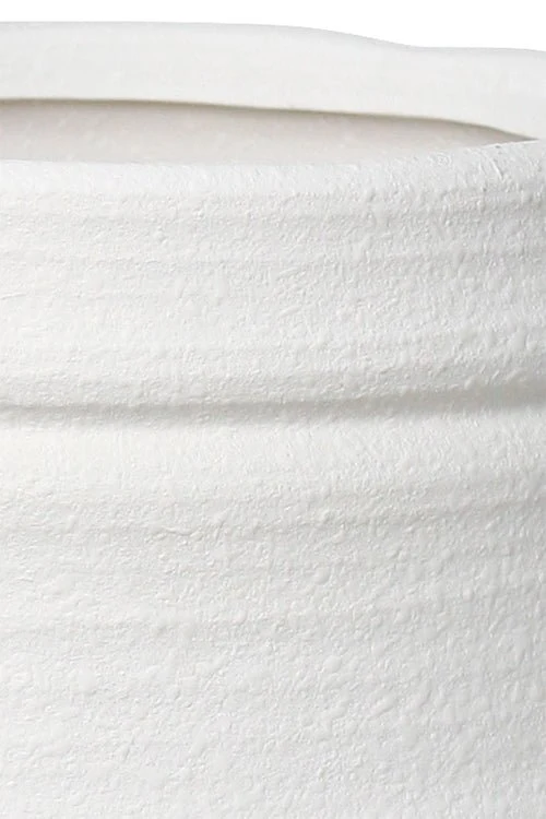 Flower Systems Bharat Cover Pot - Large White