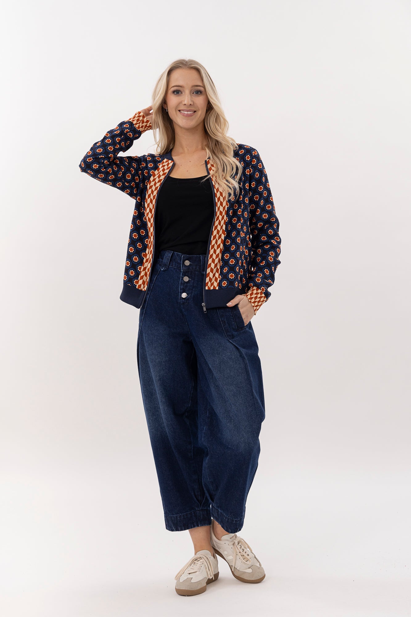 Mi Moso Billy Bomber - Geo Floral