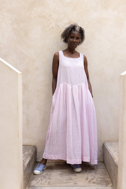 Meg By Design Binti Dress Linen - Pink