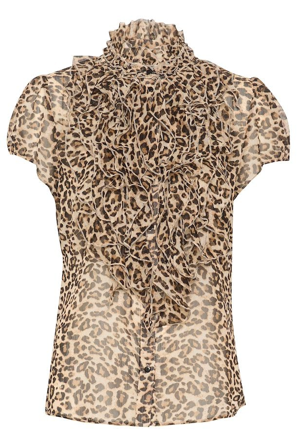 Saint Tropez Lilja SS Shirt - Leopard