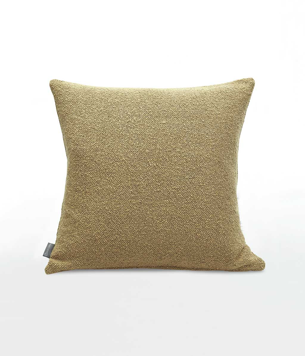 M. M Linen Boucle Cushion - Cumin