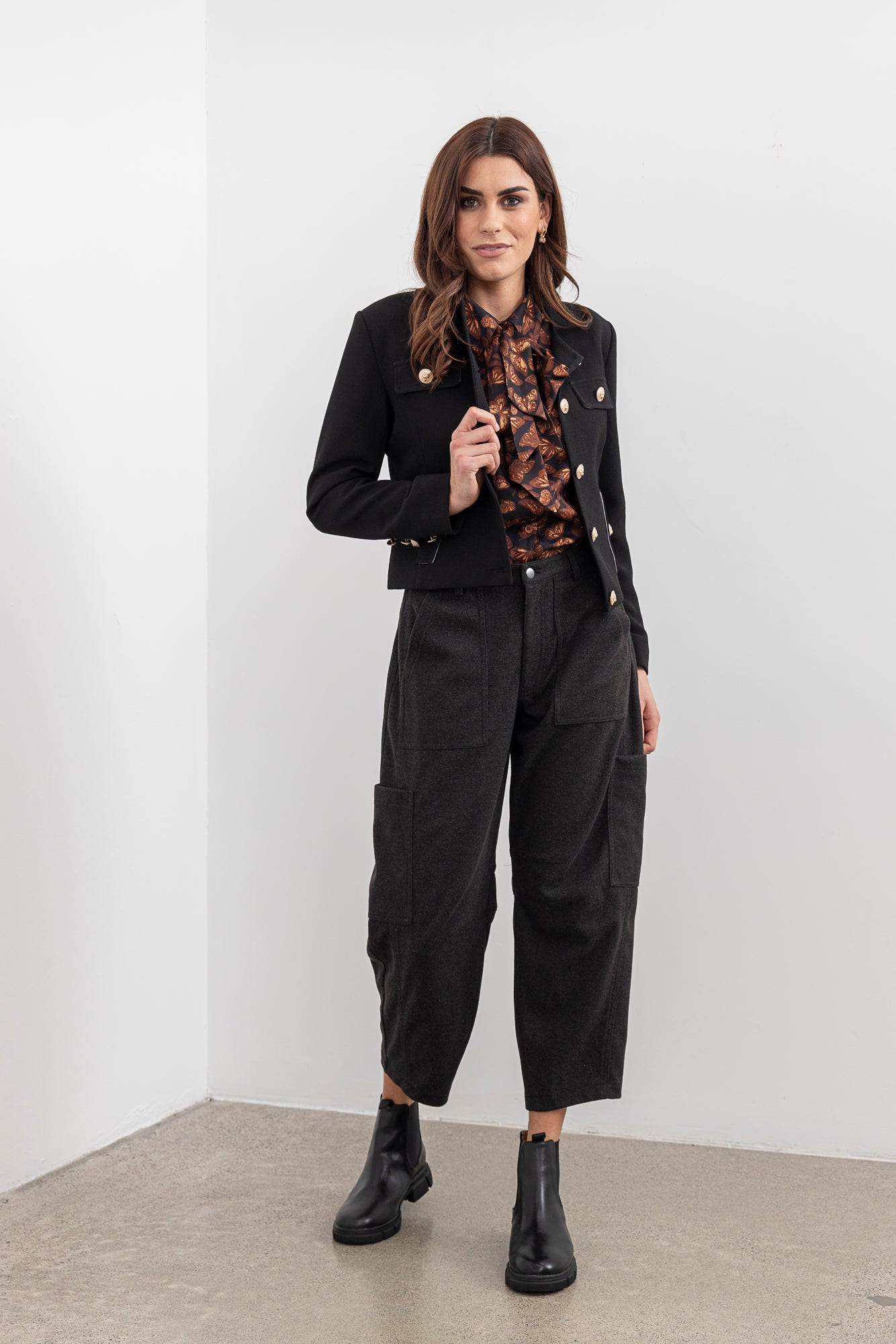 Mi Moso Chelsea Jacket - Black