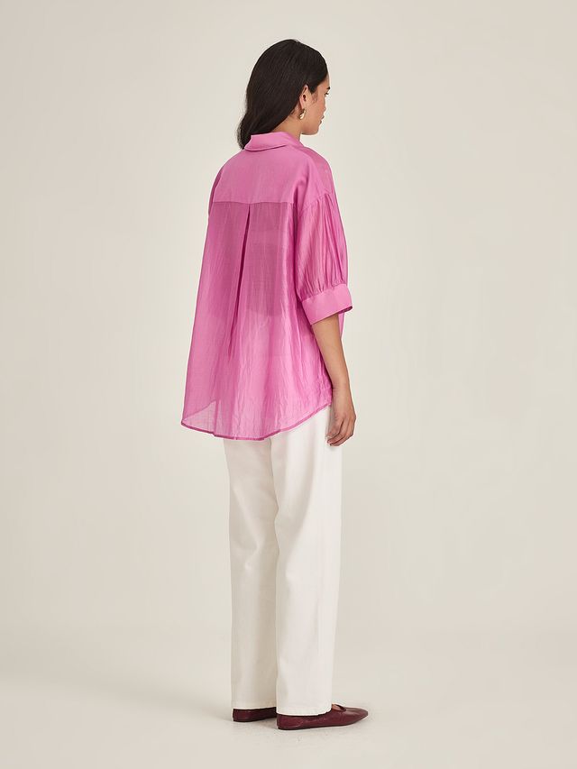 Sills Millie Blouse - Fuschia