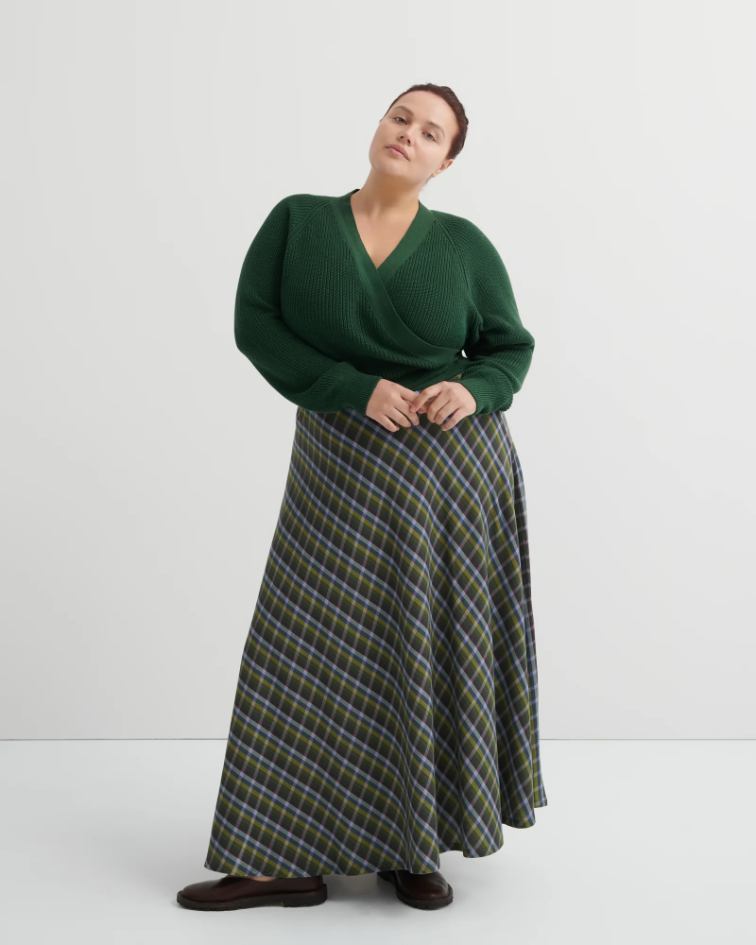 Kowtow Composure Cardigan - Forest