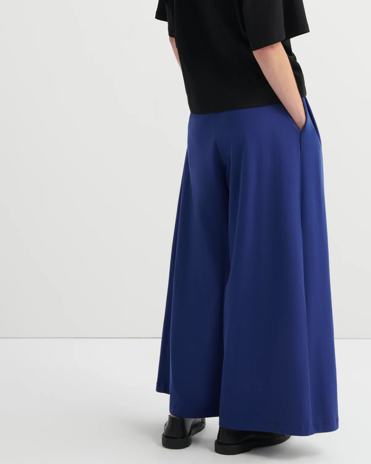 Kowtow Drape Pant - Factory Blue