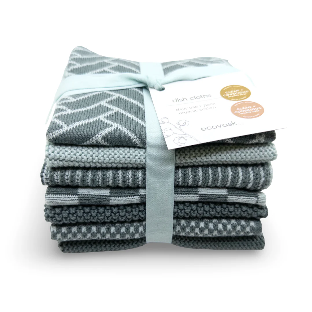 Ecovask Dishcloth Daily Use 7pc pack - Delphin