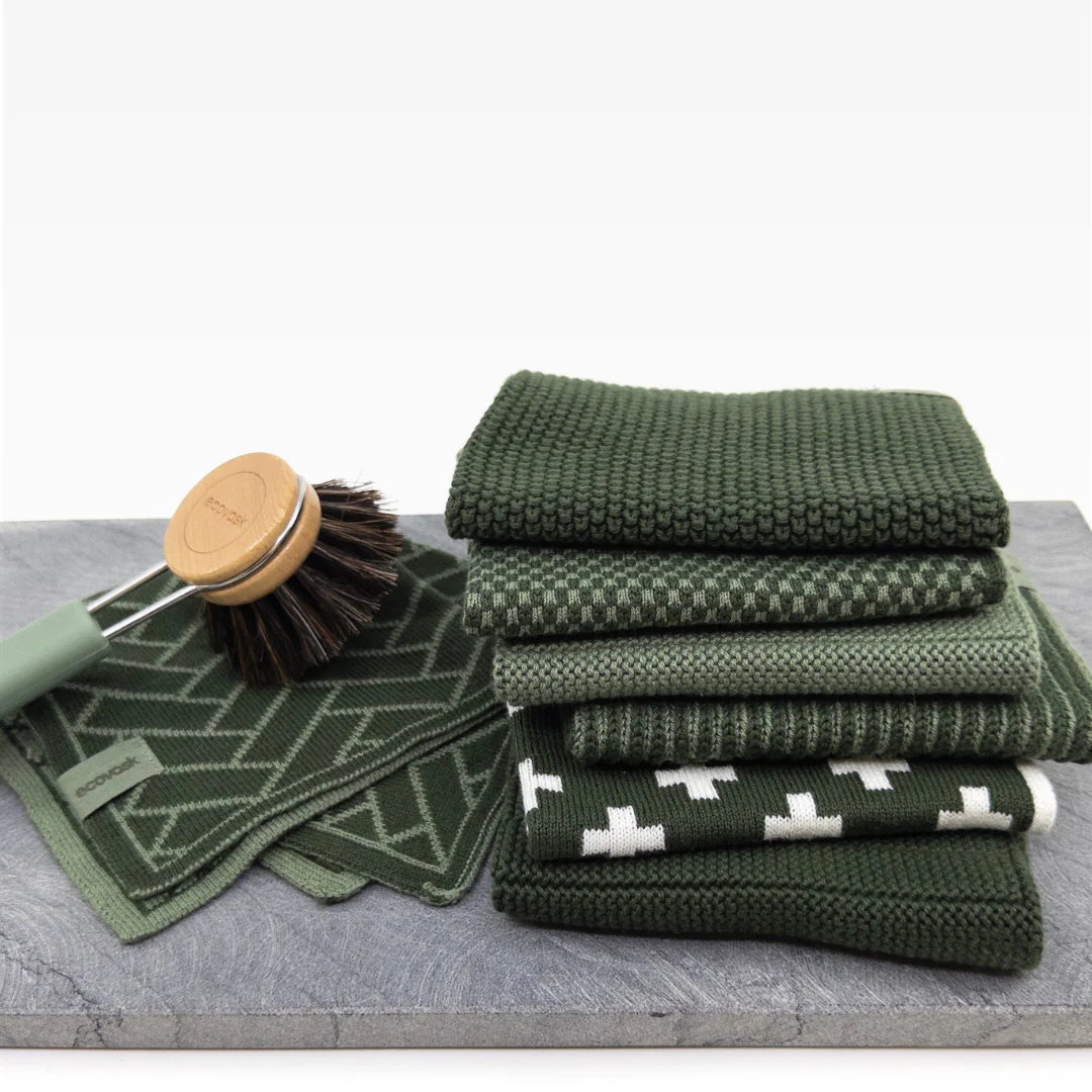 Ecovask Dishcloth Daily Use 7pc Pack - Eden