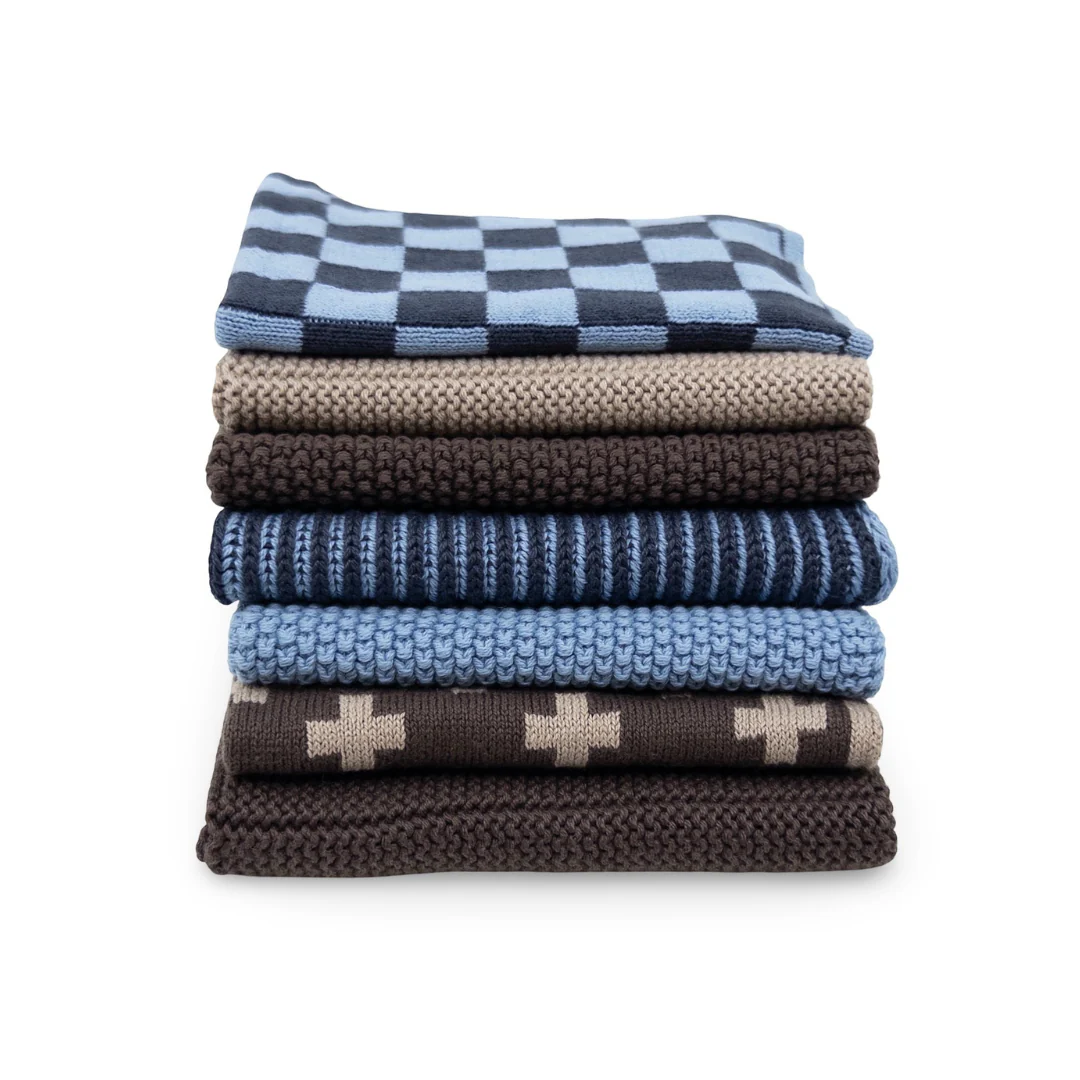 Ecovask Dishcloth Daily Use 7pc Pack - Vivienne