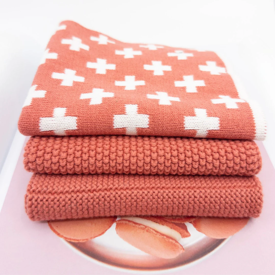 Ecovask Dishcloth Variety 3pk - Coral+