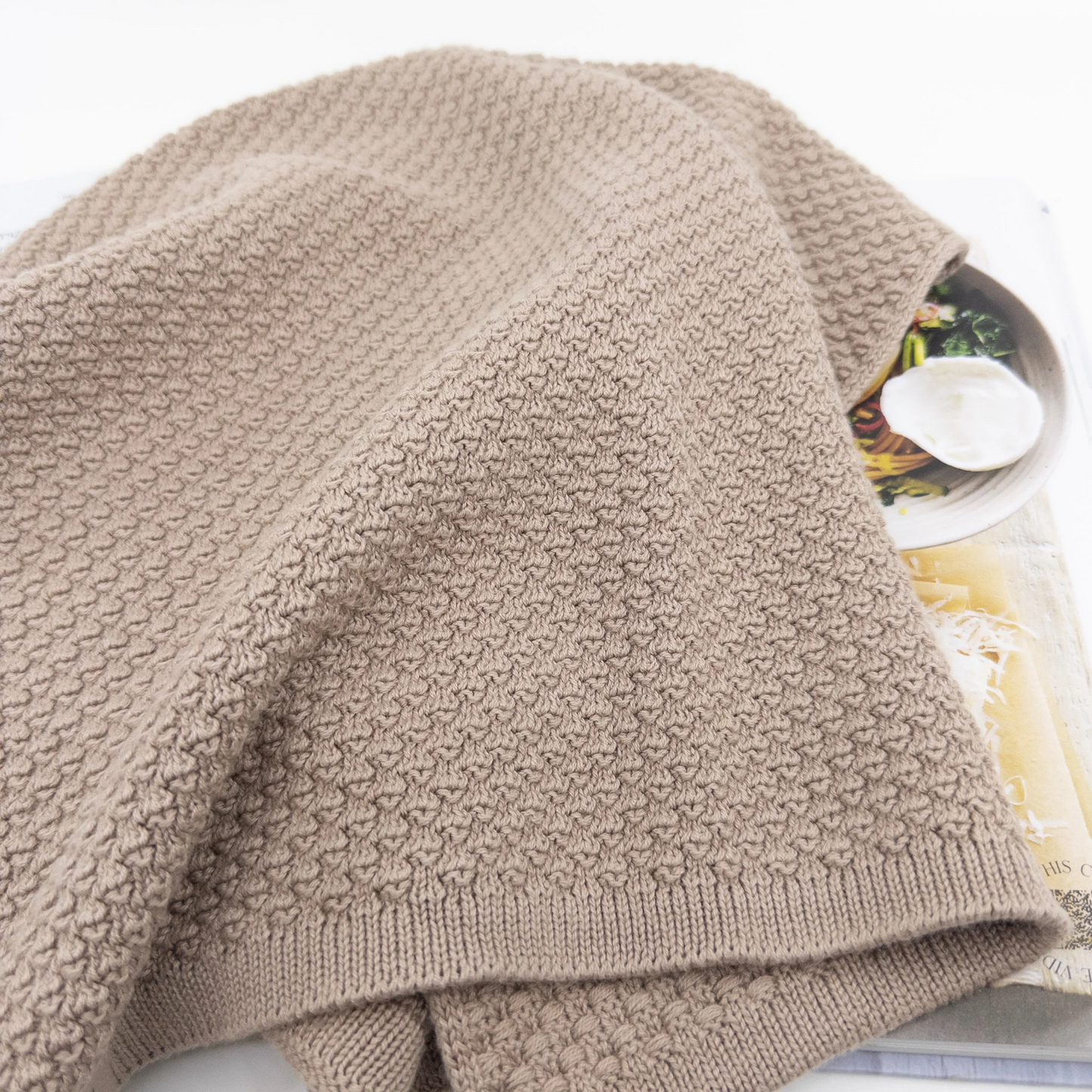 Ecovask Heritage Hand Towel - Hummus