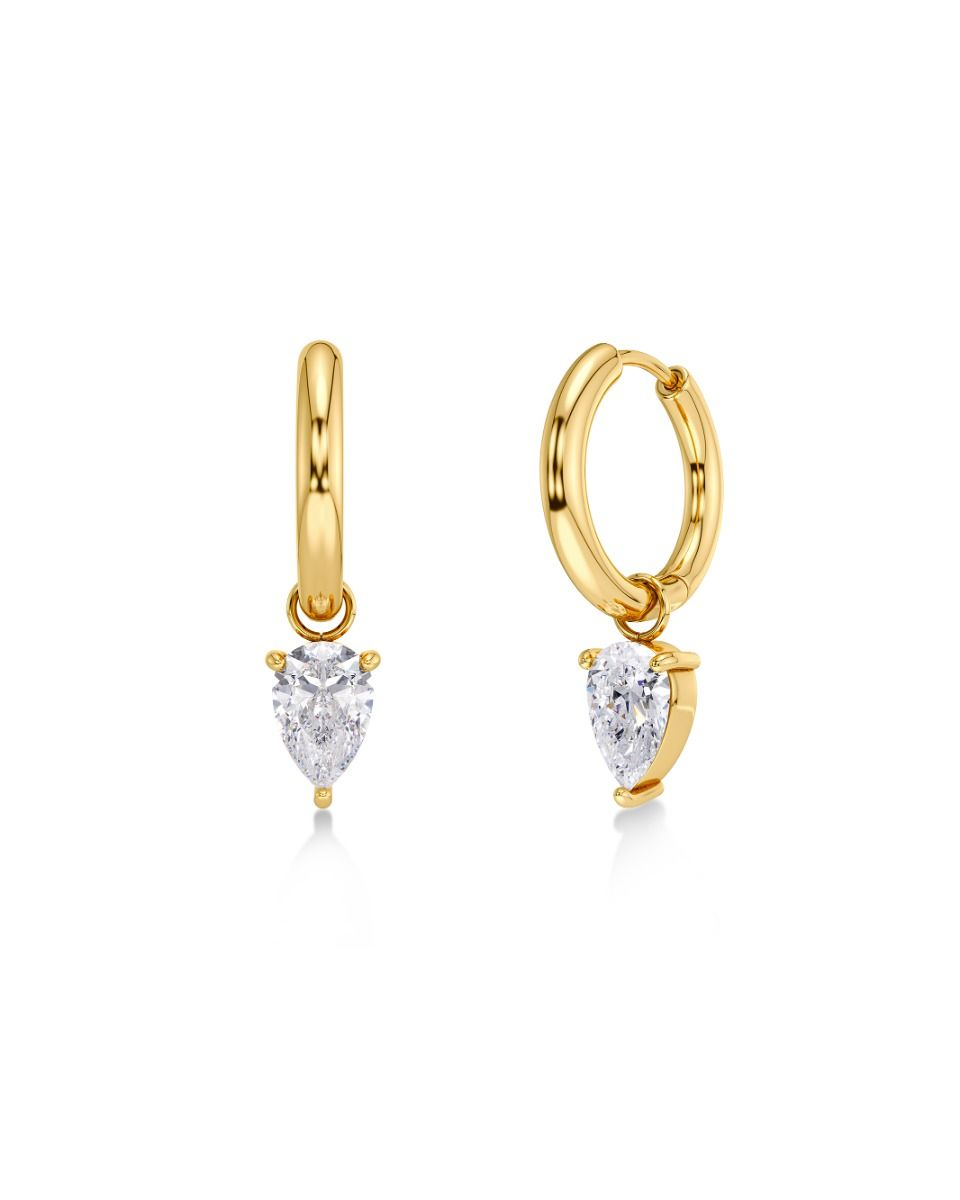 Edblad Arrow Hoops L - Gold
