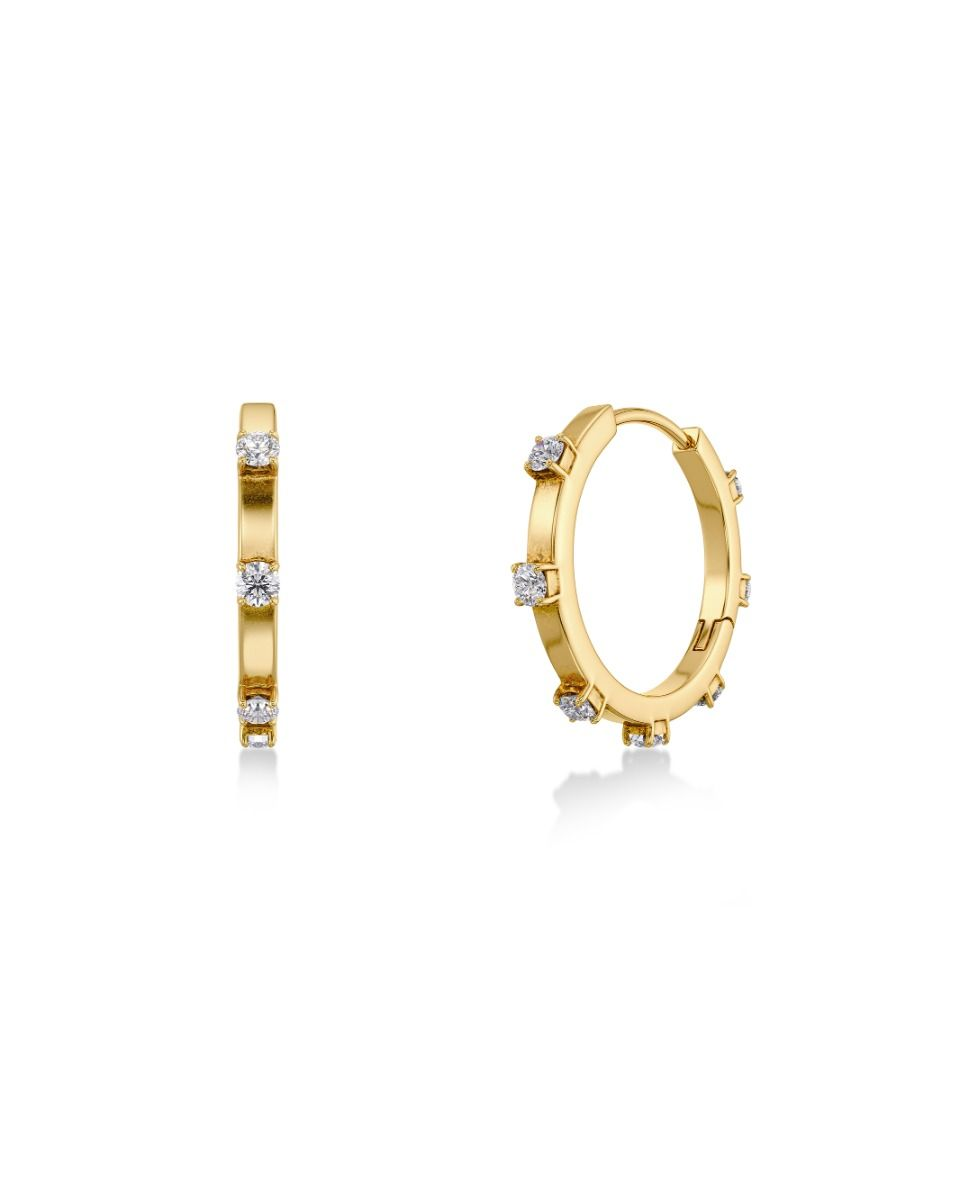 Edblad Celeste Hoops L - Gold