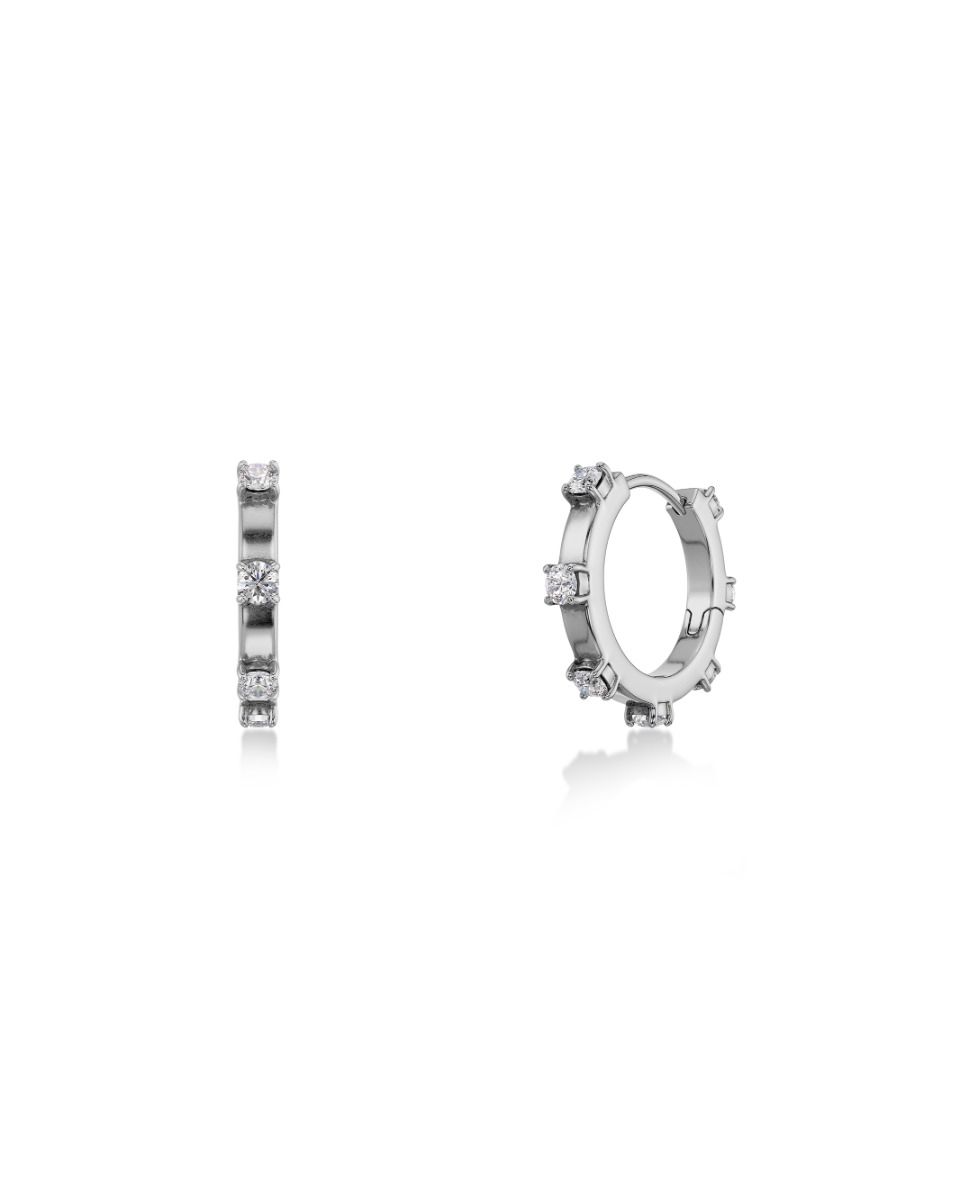 Edblad Celeste Hoops S - Silver