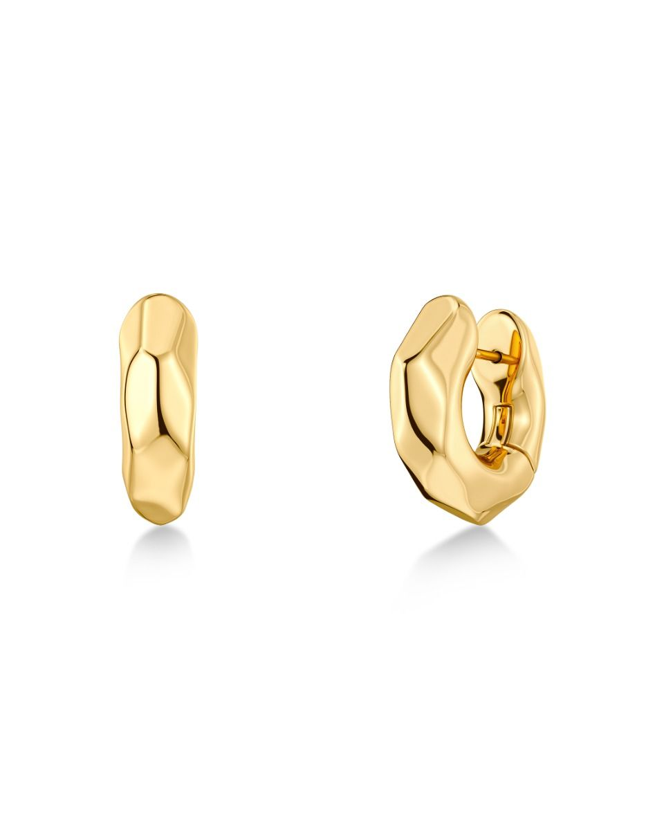 Edblad Crystalite Hoops S - Gold