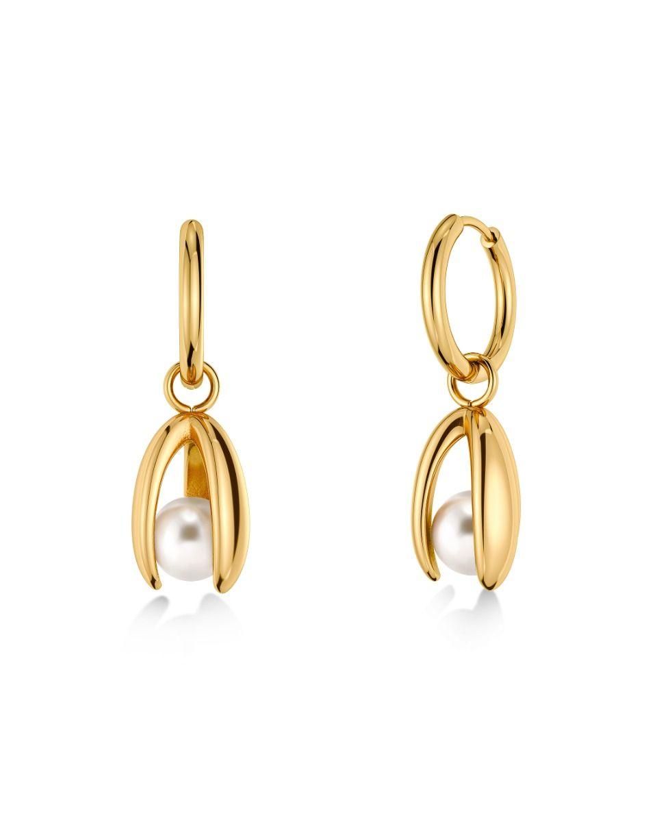 Edblad Moonrave Hoops L - Gold
