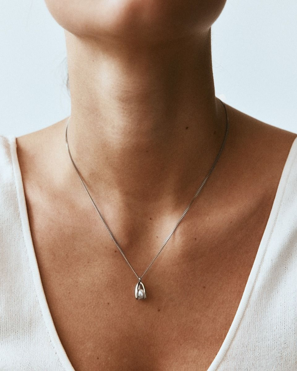 Edblad Moonrave Necklace L - Silver