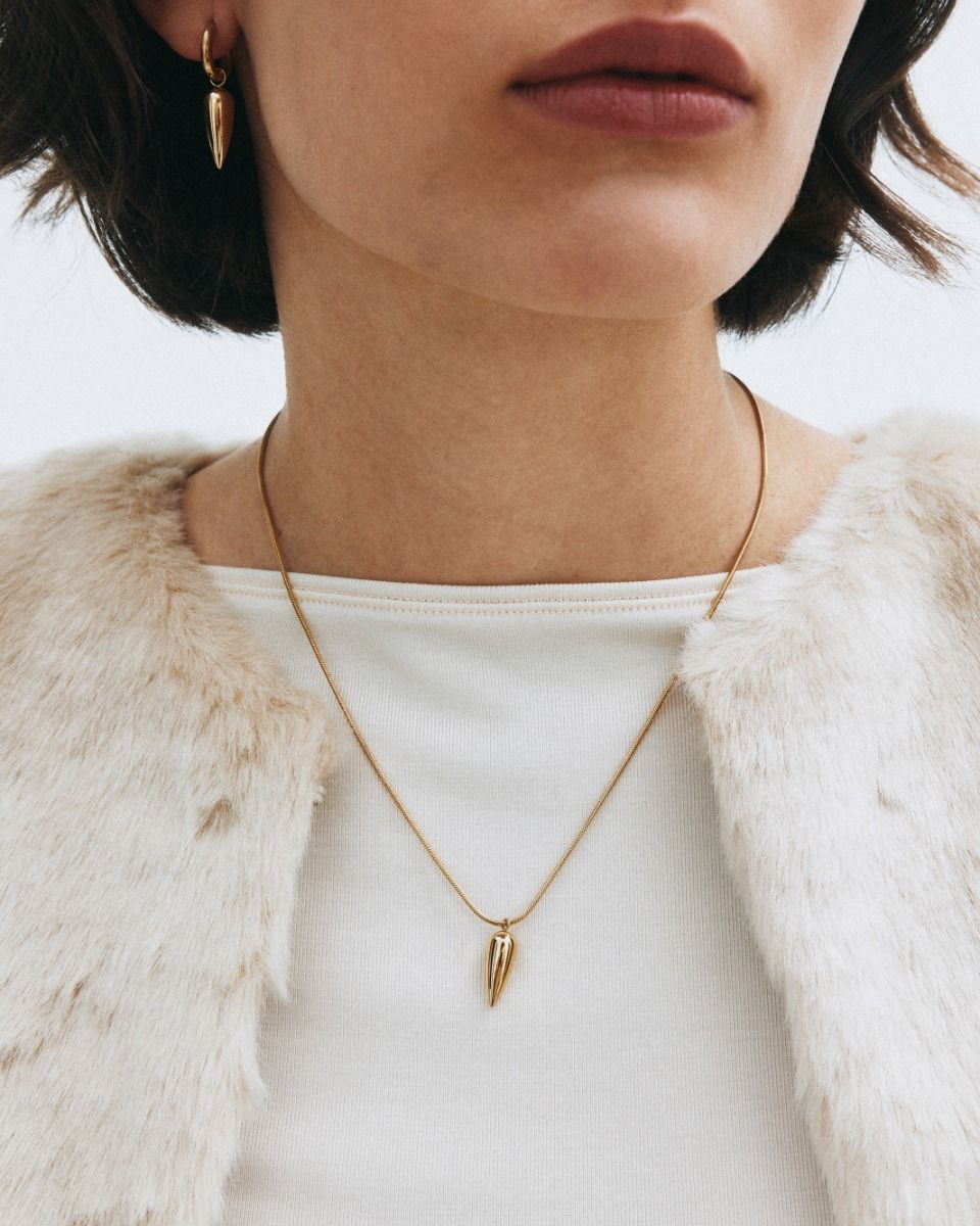 Edblad Peak Spike Necklace - Gold