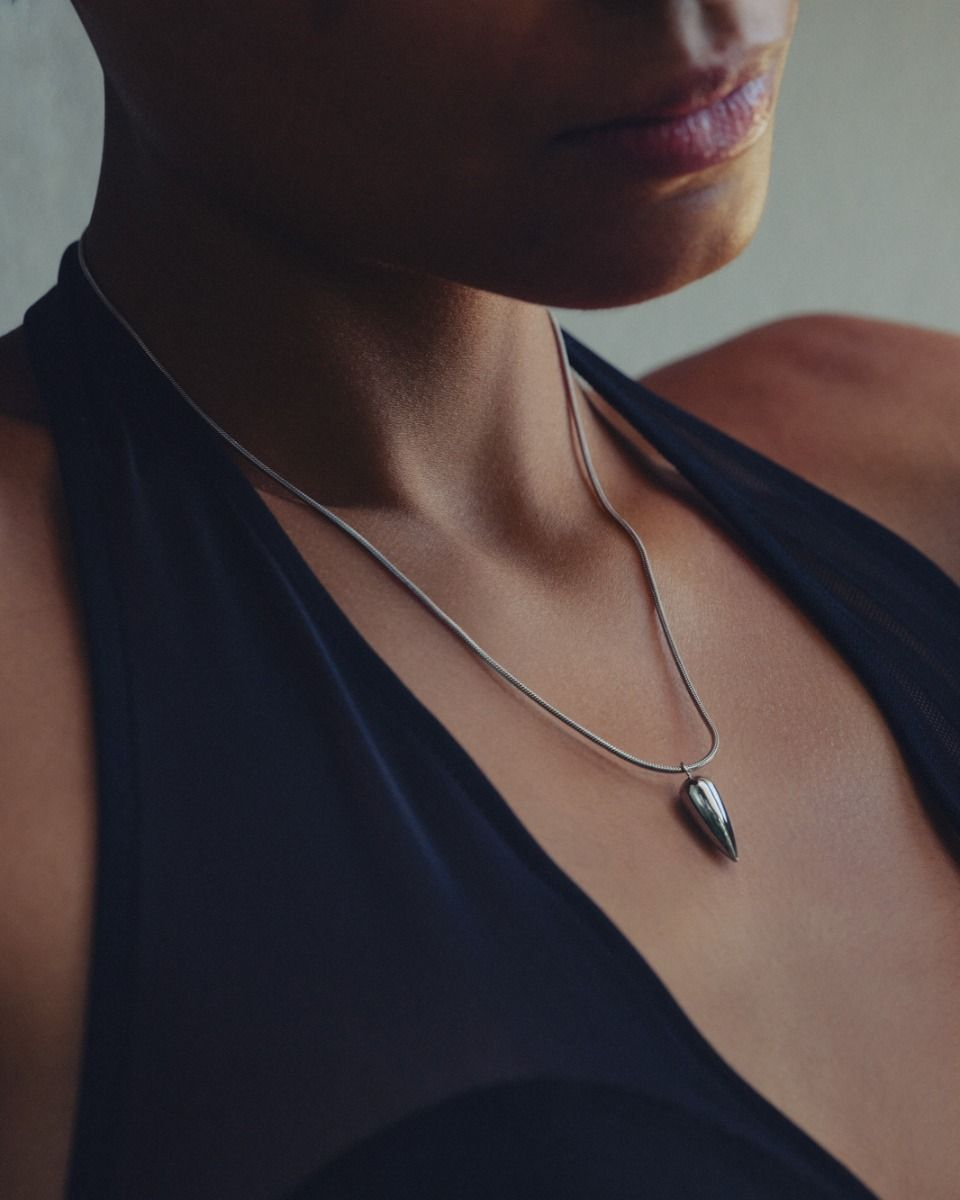 Edblad Peak Spike Necklace - Silver