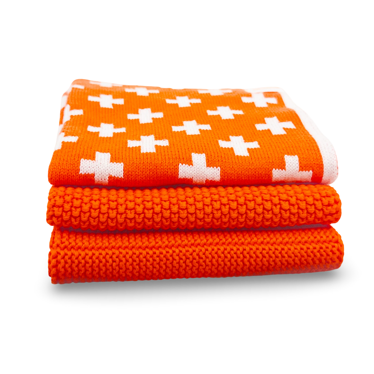 Ecovask Dishcloth Variety 3pk - Mandarin+