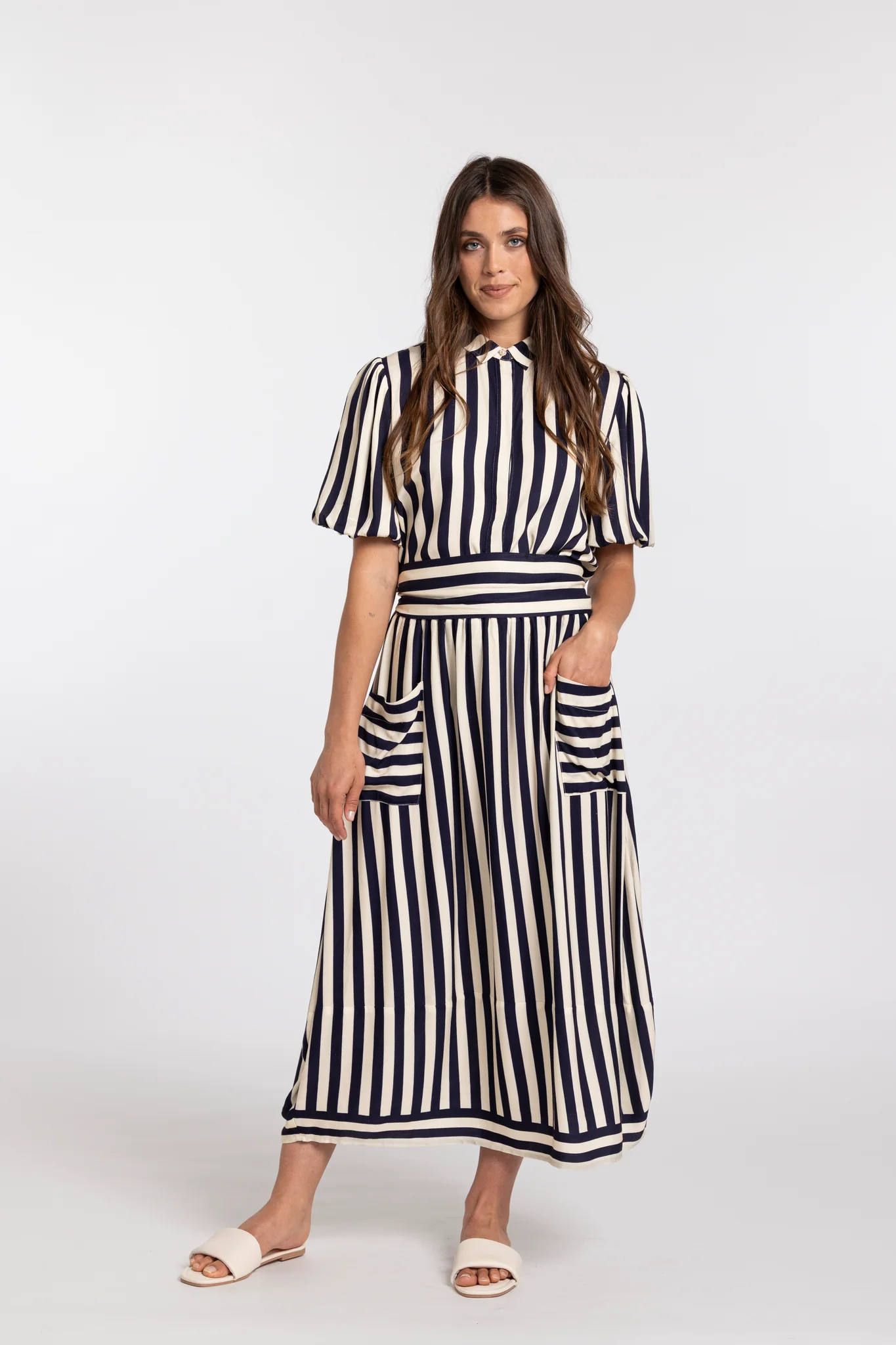 Mi Moso Trenley Skirt - Stripe