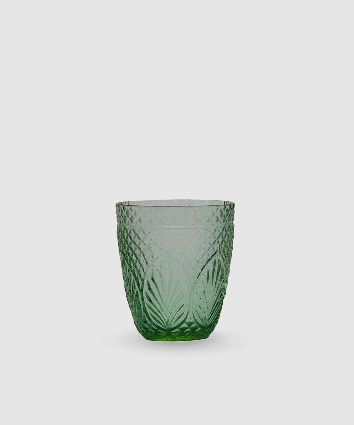 French Country Vintage Green Tumbler Set of 4