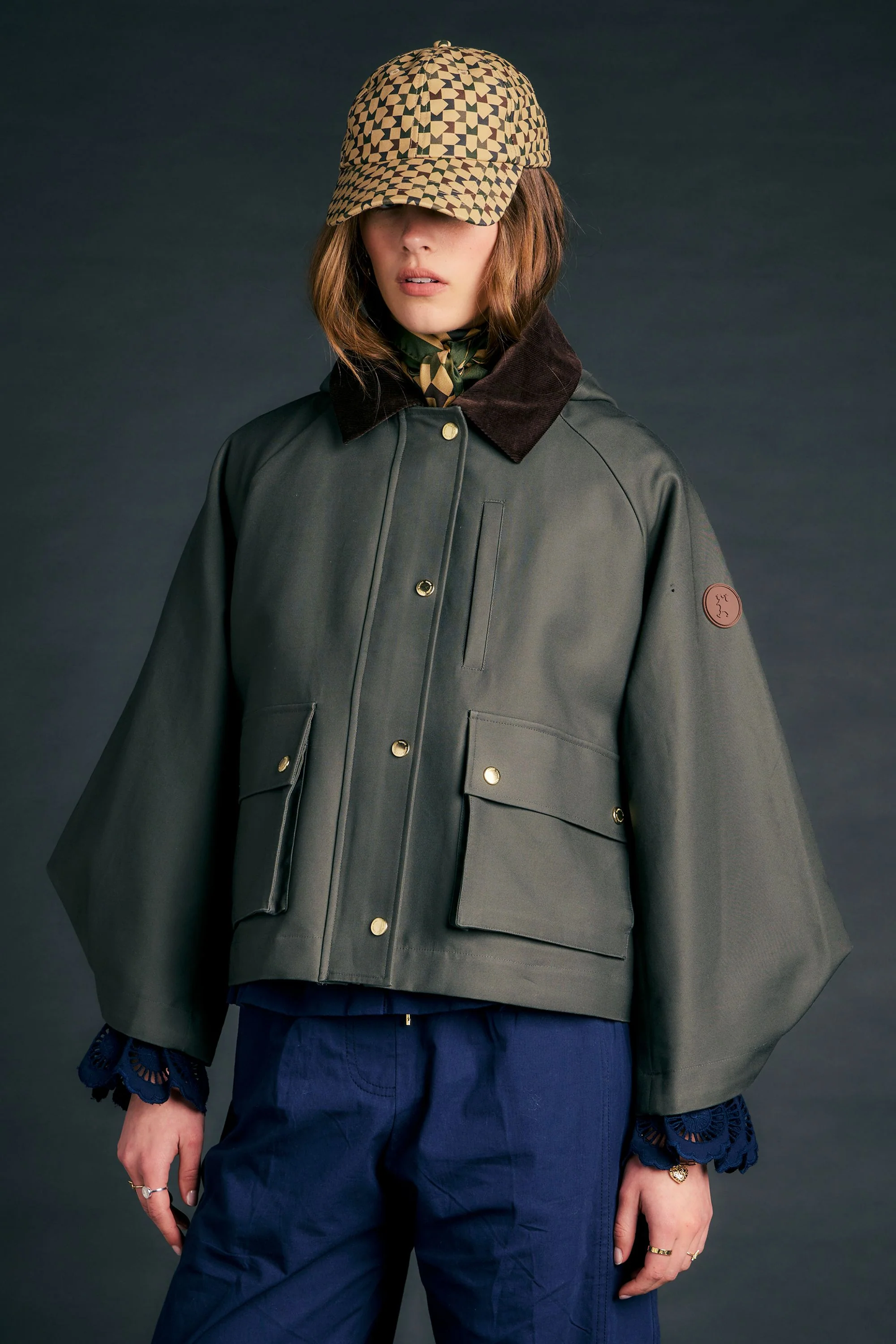 Karen Walker Overtime Jacket - Dark Olive