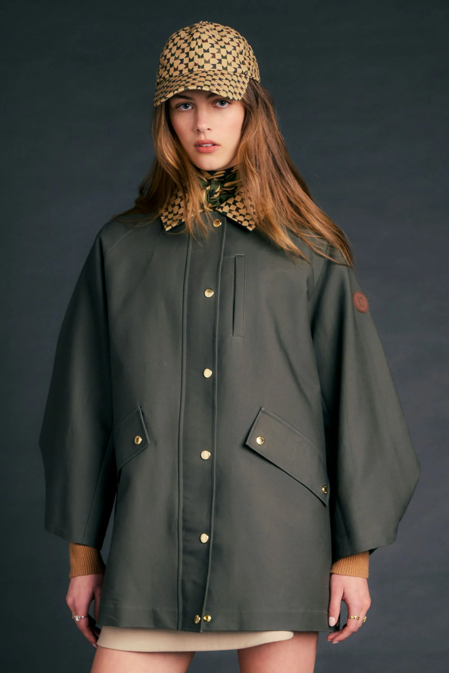 Karen Walker Tiller Jacket - Dark Olive
