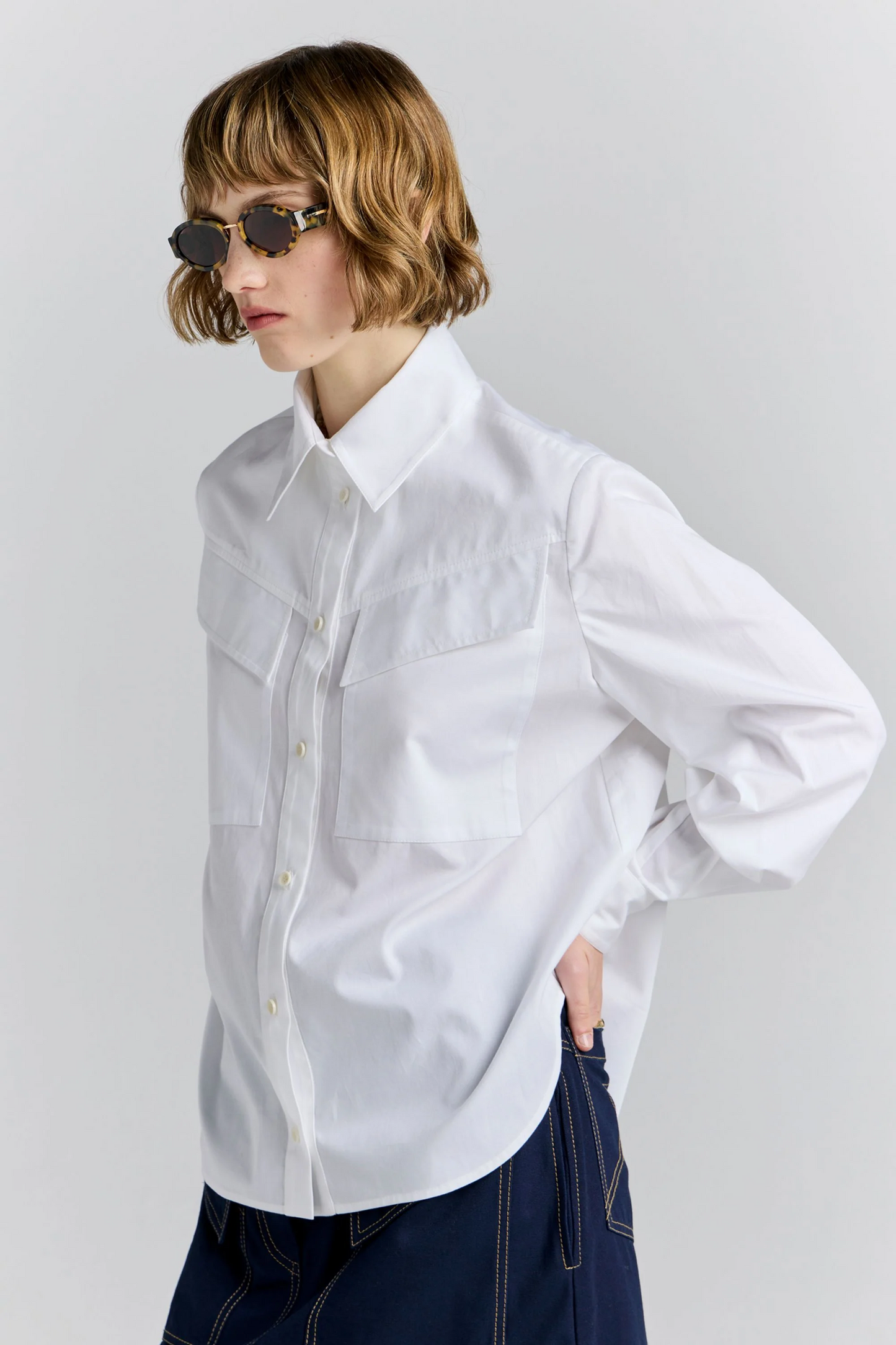 Karen Walker Squire Shirt - White