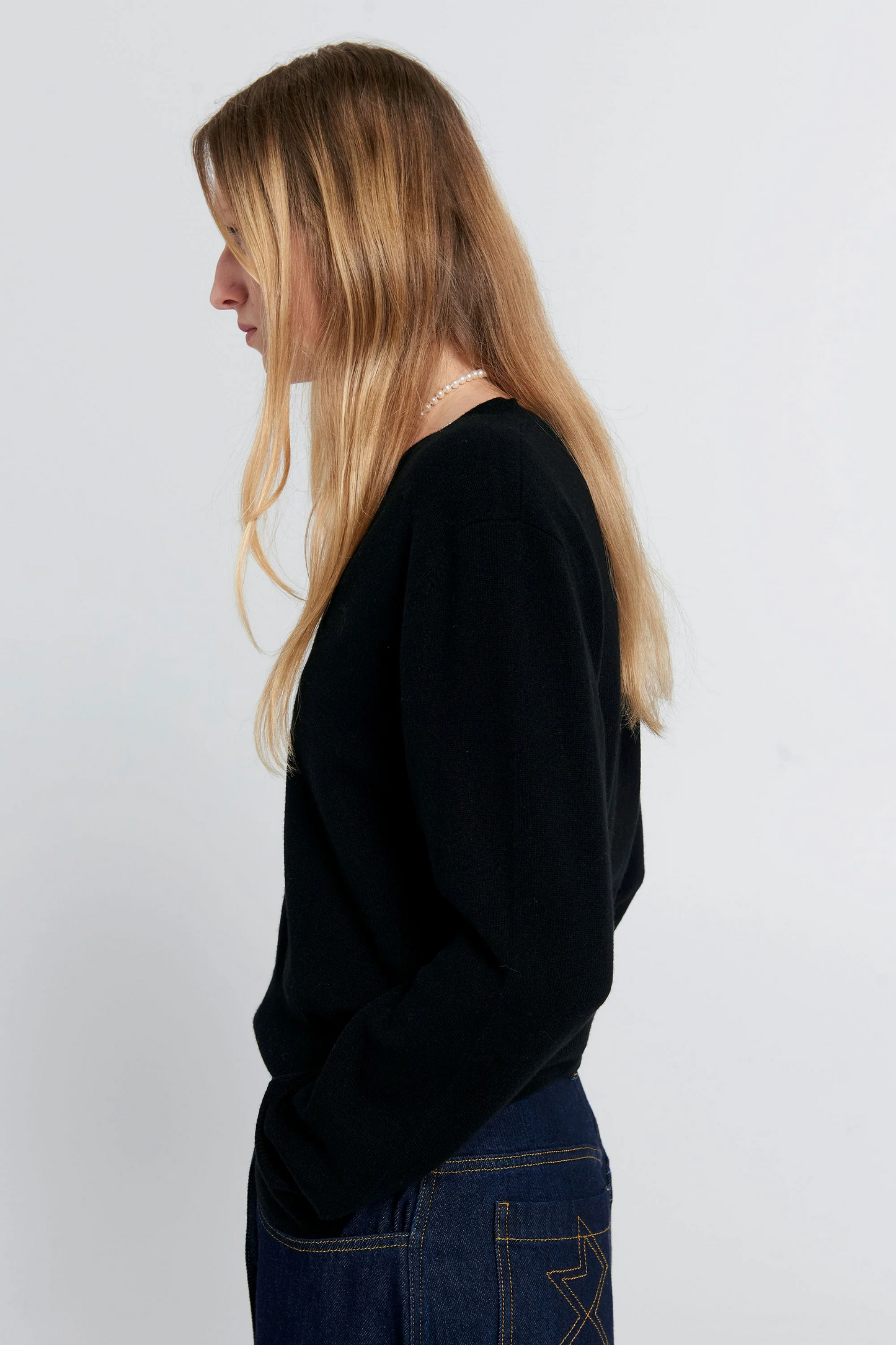 Karen Walker Colette Sweater - Black