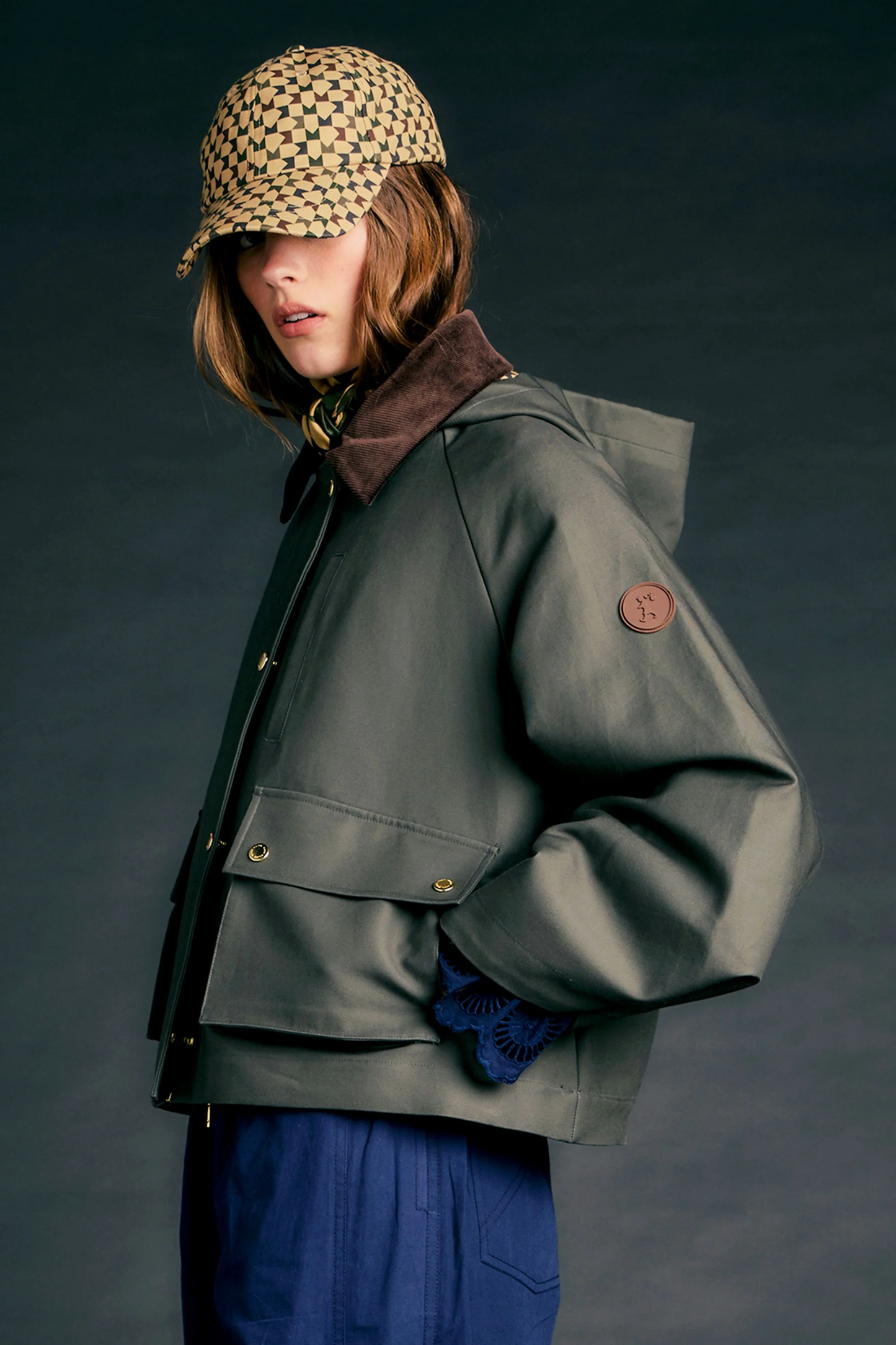 Karen Walker Overtime Jacket - Dark Olive