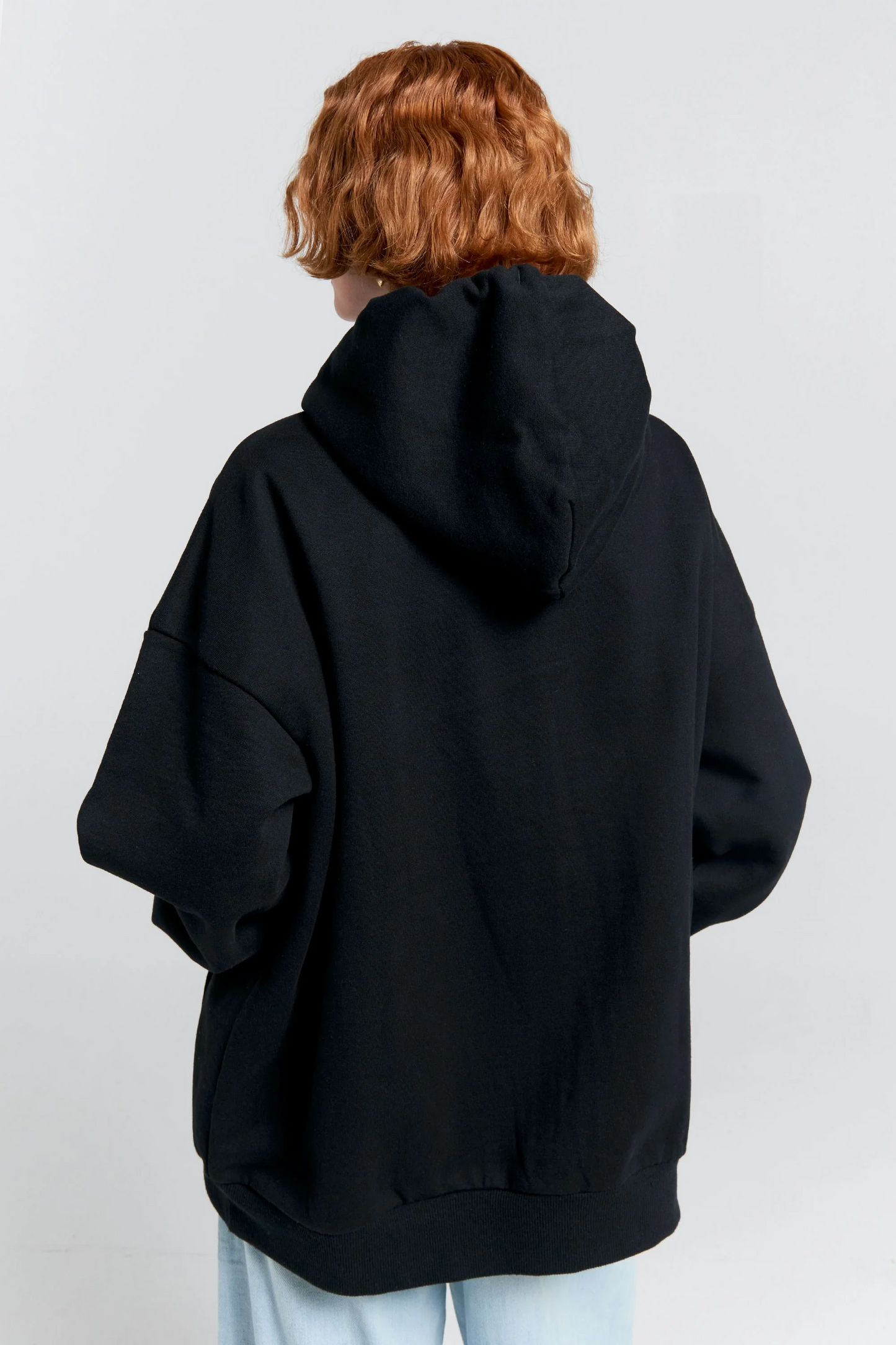 Karen Walker Oversized Hoodie - Black