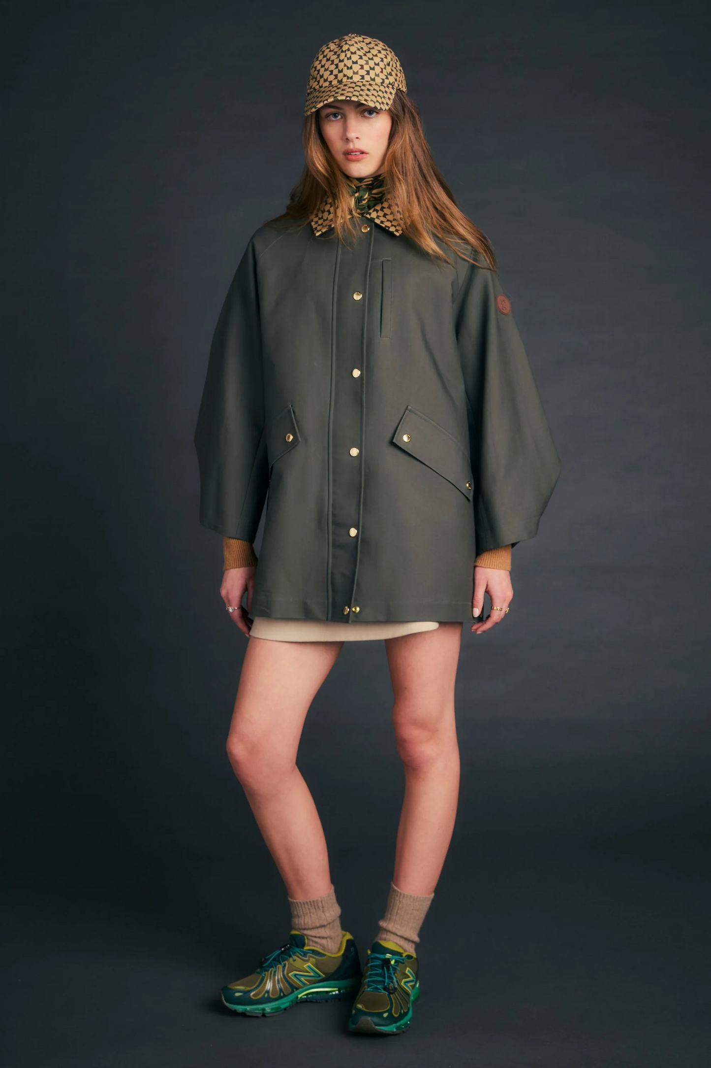 Karen Walker Tiller Jacket - Dark Olive