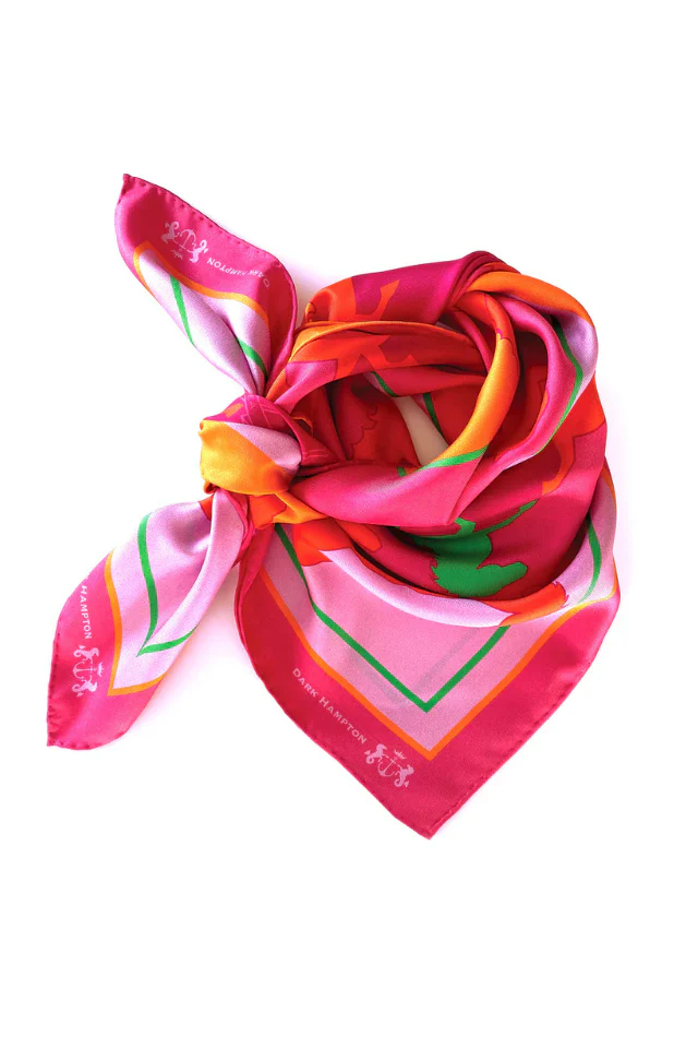 Dark Hampton McRae Wool Silk Scarf main image 1