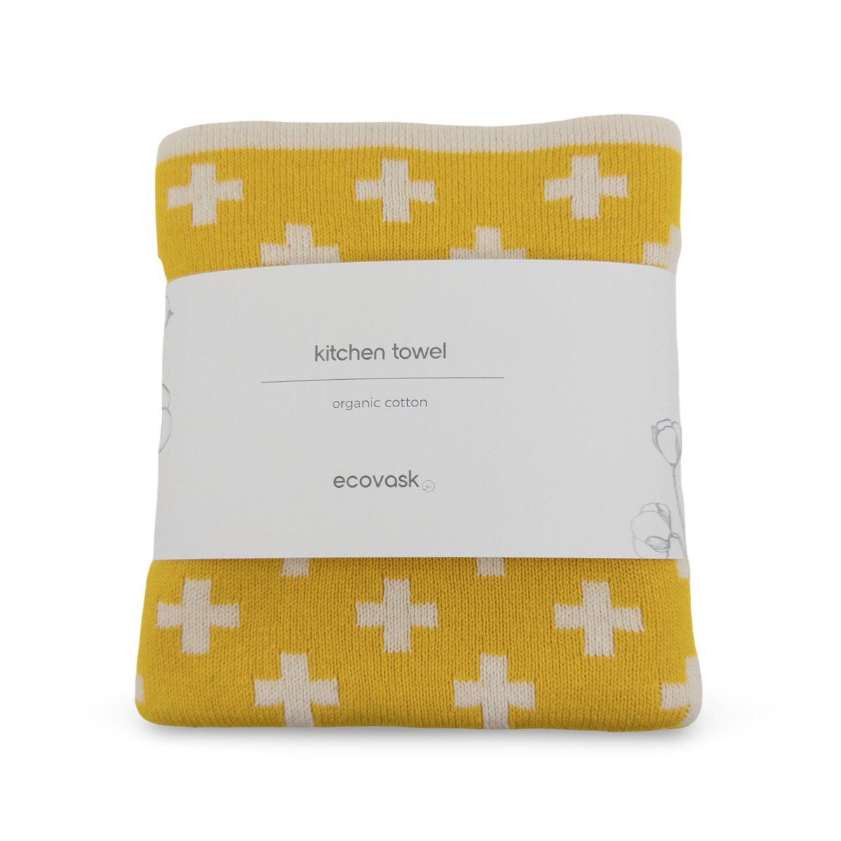 Ecovask Kitchen Towel - Daffodil+