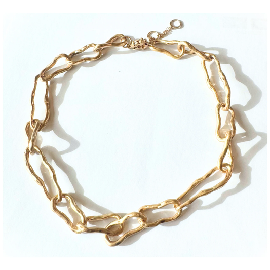 Lindi Kingi Fluid Necklace - Gold