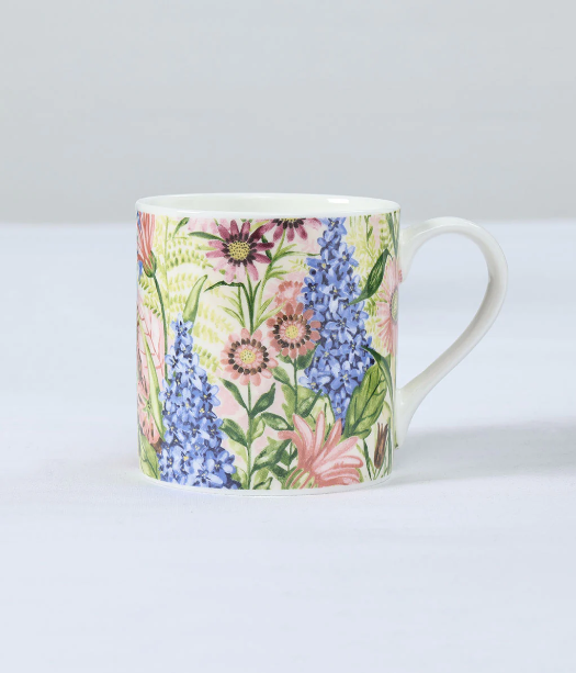 MM Linen Bone China Mug - Frolic