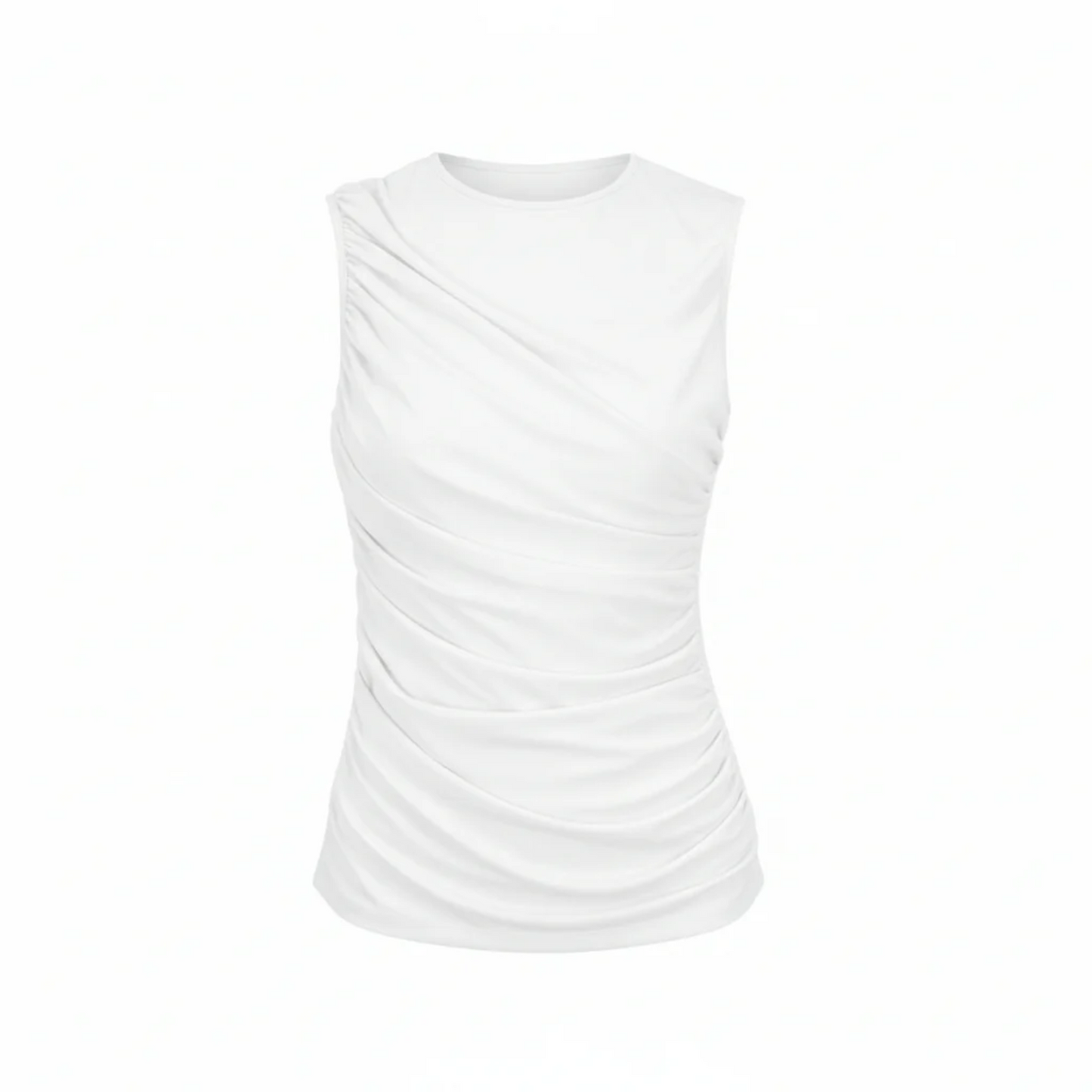 NES Lyla Mesh Tank  - White